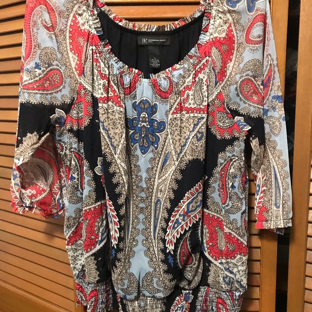 Sparkly INC blouse